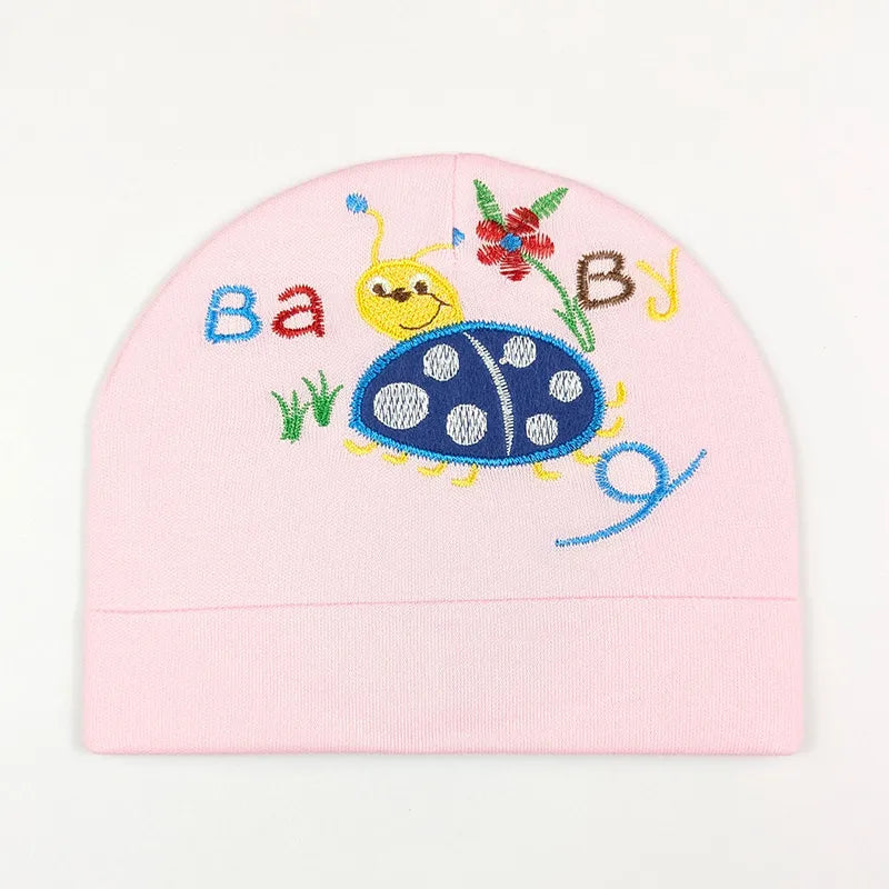 BABY ROUND CAP TURTLE PINK