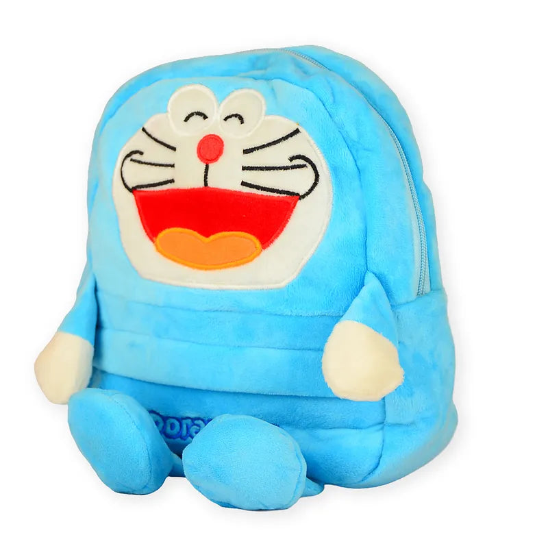 ULTIMATE DOREMON 2 IN 1 SOFT TOY & SHOULDER BAG CYAN AND WHITE EDITION