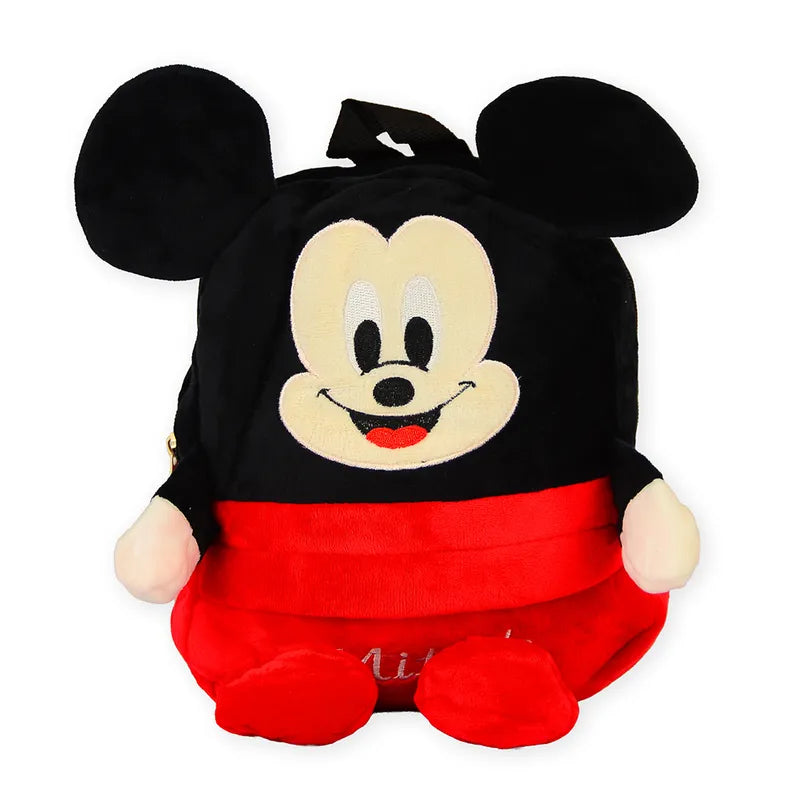 ULTIMATE MICKEY MOUSE 2 IN 1 SOFT TOY & SHOULDER BAG BLACK AND RED EDITION