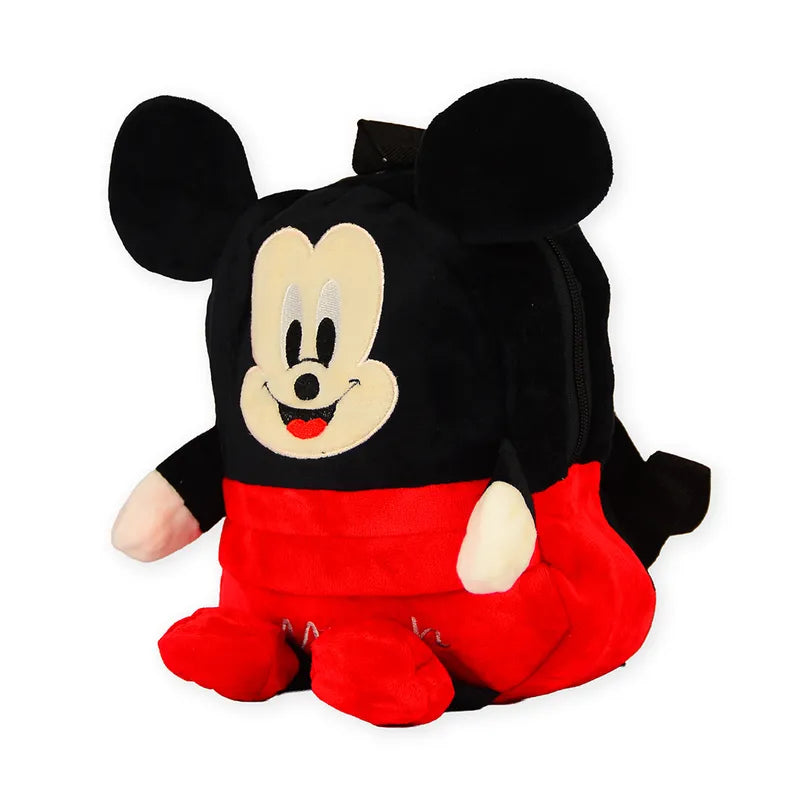 ULTIMATE MICKEY MOUSE 2 IN 1 SOFT TOY & SHOULDER BAG BLACK AND RED EDITION