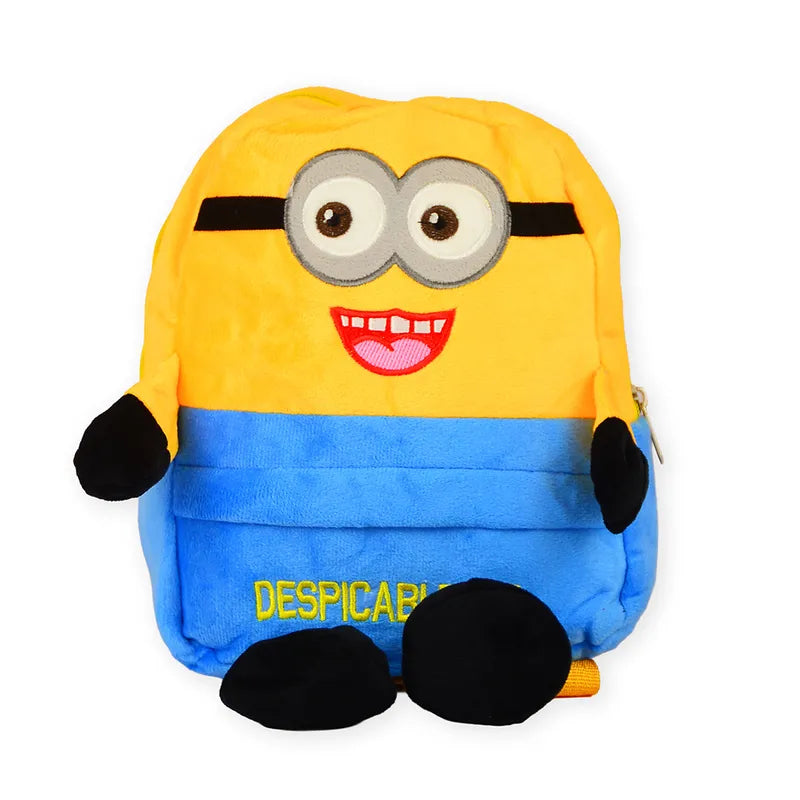 ULTIMATE MINIONS 2 IN 1 SOFT TOY & SHOULDER BAG YELLOW AND SKY BLUE EDITION