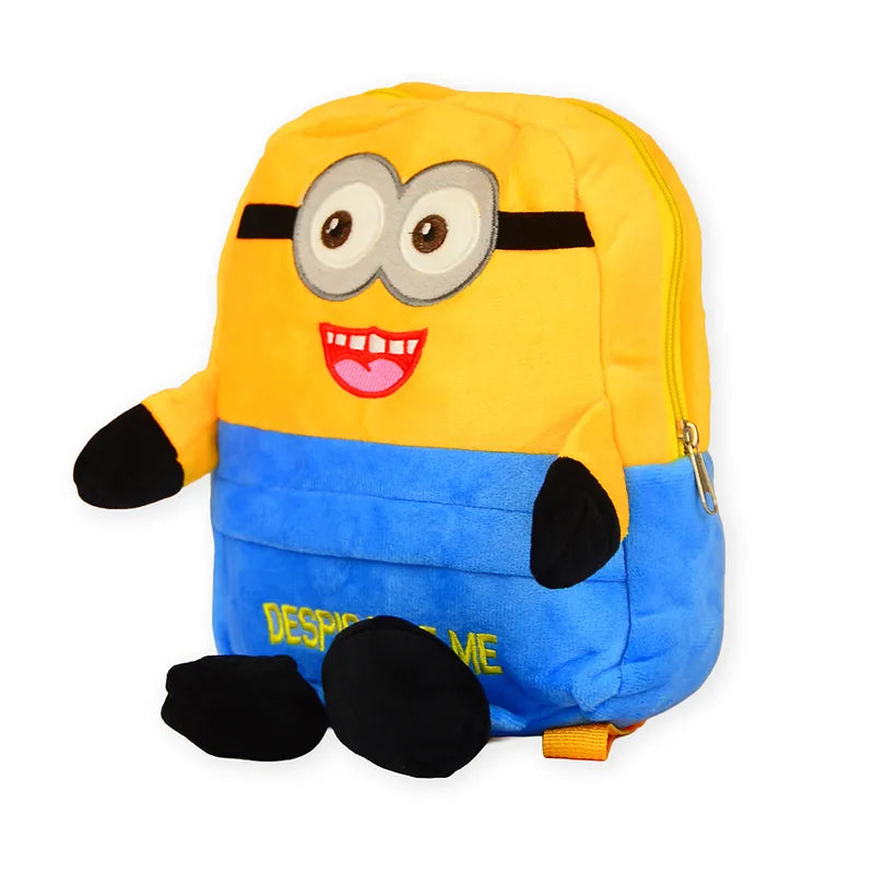ULTIMATE MINIONS 2 IN 1 SOFT TOY & SHOULDER BAG YELLOW AND SKY BLUE EDITION