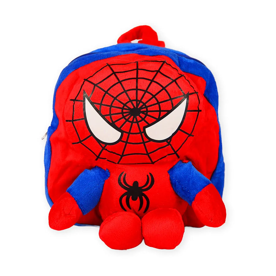 ULTIMATE MARVEL SPIDER MAN 2 IN 1 SOFT TOY & SHOULDER BAG RED AND BLUE EDITION