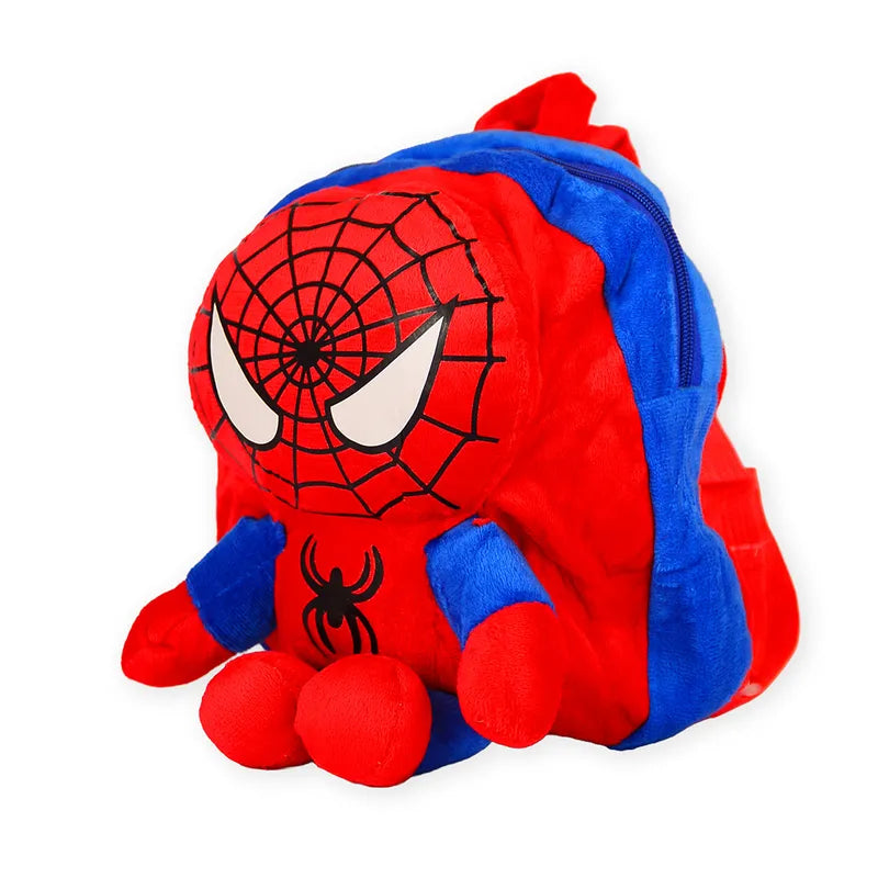 ULTIMATE MARVEL SPIDER MAN 2 IN 1 SOFT TOY & SHOULDER BAG RED AND BLUE EDITION