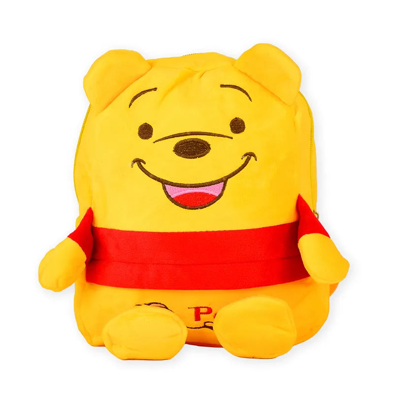 ULTIMATE WINNIE 2 IN 1 SOFT TOY & SHOULDER BAG YELLOW AND RED EDITION