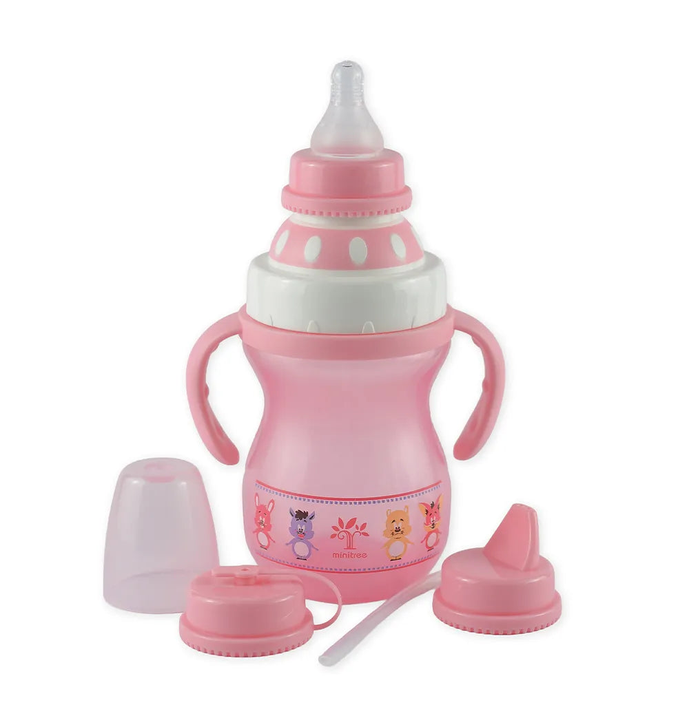 BABY SIPPER+FEEDER PINK - image 3