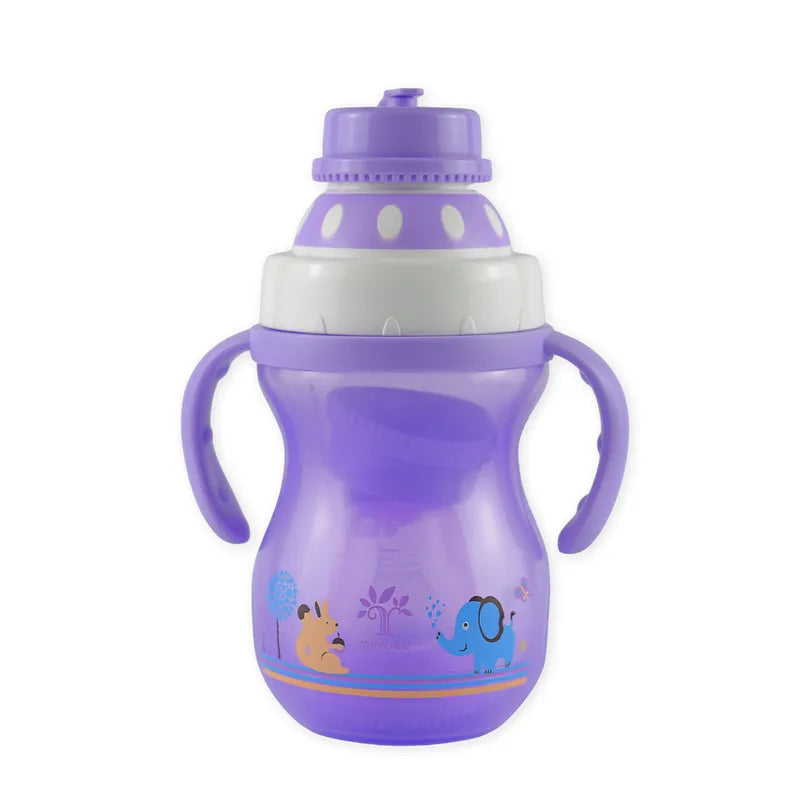 BABY SIPPER+FEEDER PURPLE