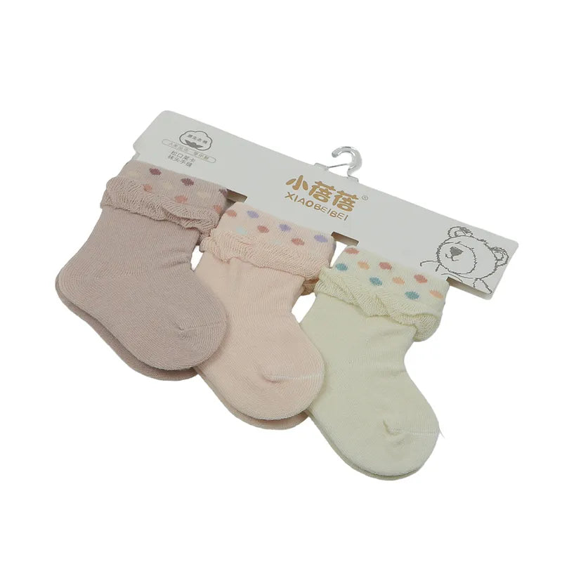 BABY SOCKS FRILL CARTERS 3PCS CARD