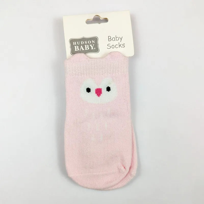 BABY SOCKS IMP CHINA HIGH QUALITY PENGUIN PINK