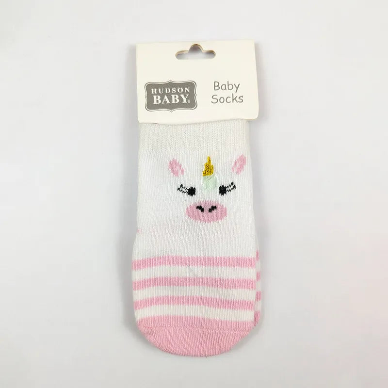 BABY SOCKS IMP CHINA HIGH QUALITY UNICON WHITE PINK