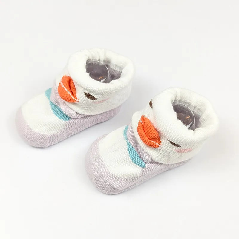 BABY SOCKS SOFT & COMFY BOOTIES IMP CHINA PURPLE