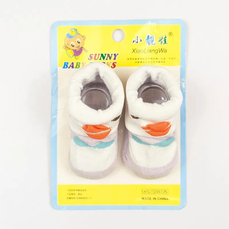 BABY SOCKS SOFT & COMFY BOOTIES IMP CHINA PURPLE - image 2