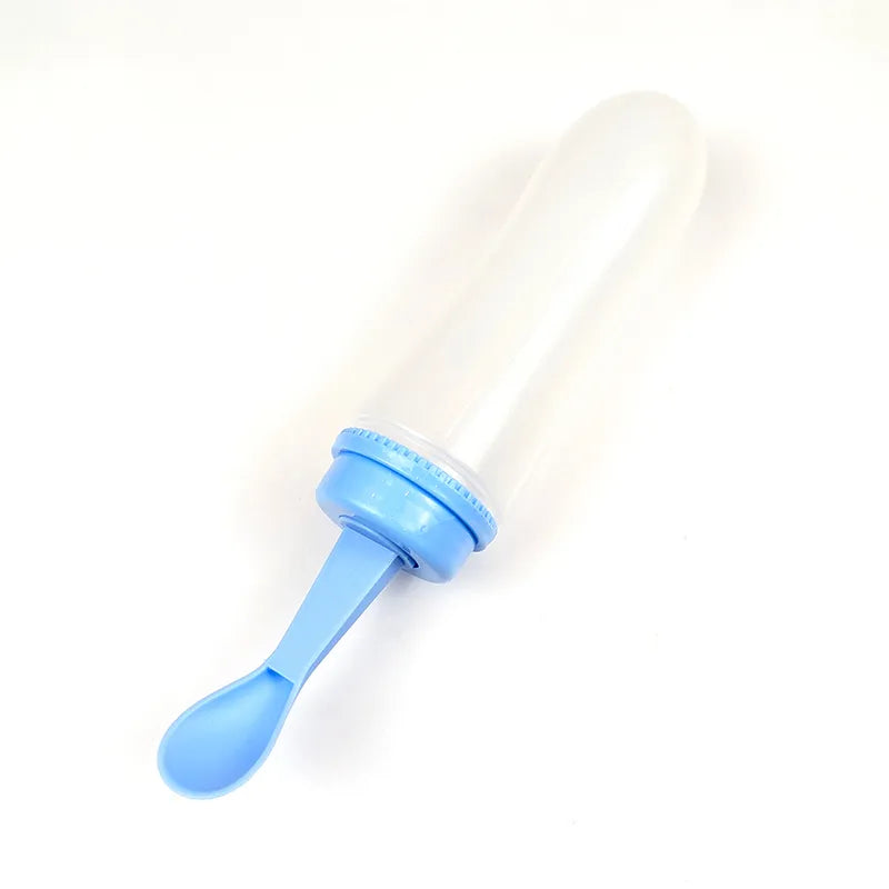 BABY SPOON FEEDER BLUE