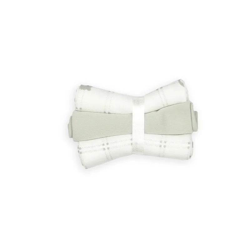 Newborn Starter Set 10-Piece, Grey Check Bear – additional product view 3 of 9