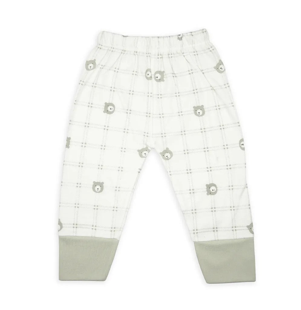 Newborn Starter Set 10-Piece, Grey Check Bear – additional product view 5 of 9