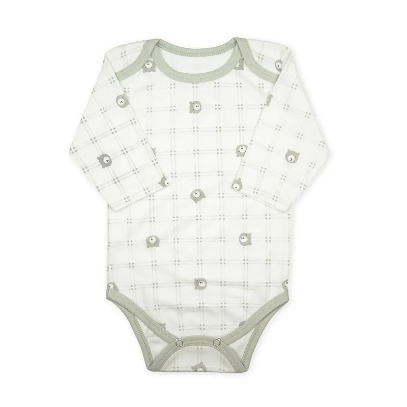 Newborn Starter Set 10-Piece, Grey Check Bear – additional product view 7 of 9