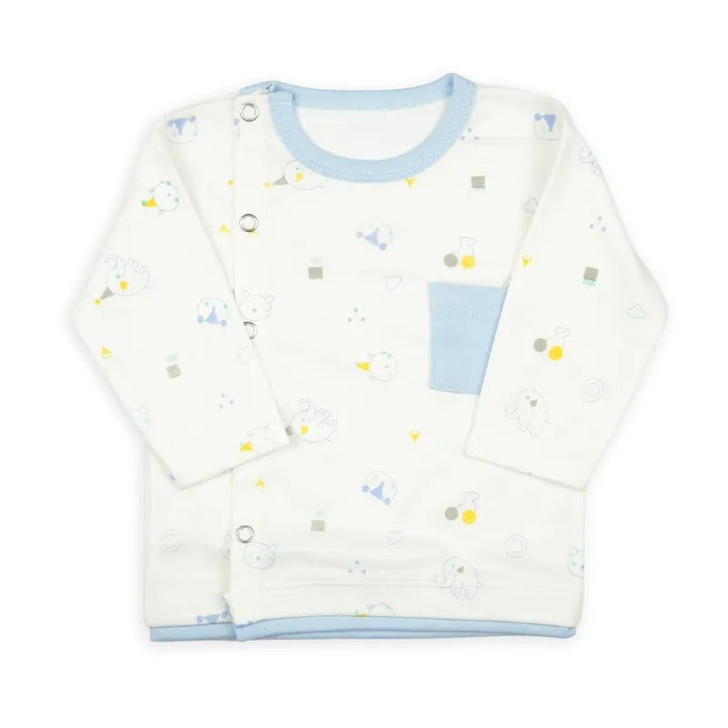 Newborn Starter Set 10-Piece, Blue Joker Print – additional product view 4 of 10
