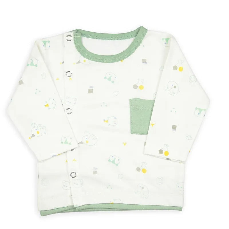 Newborn Starter Set 10-Piece, Green Joker Print – additional product view 3 of 10