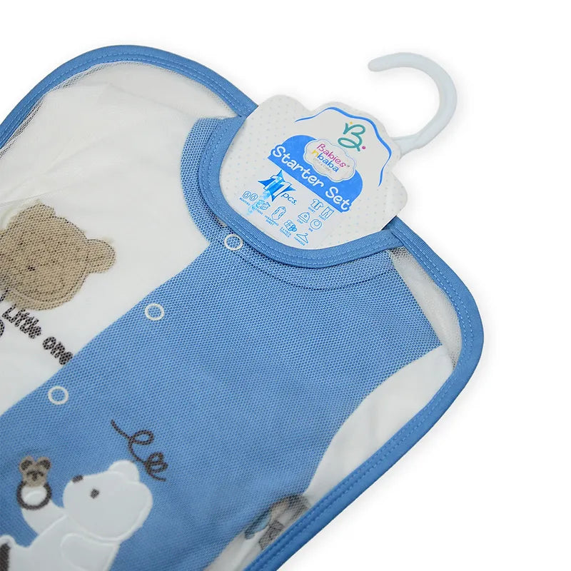 BABY STARTER SET 11 PIECES BEAR BLUE - image 6