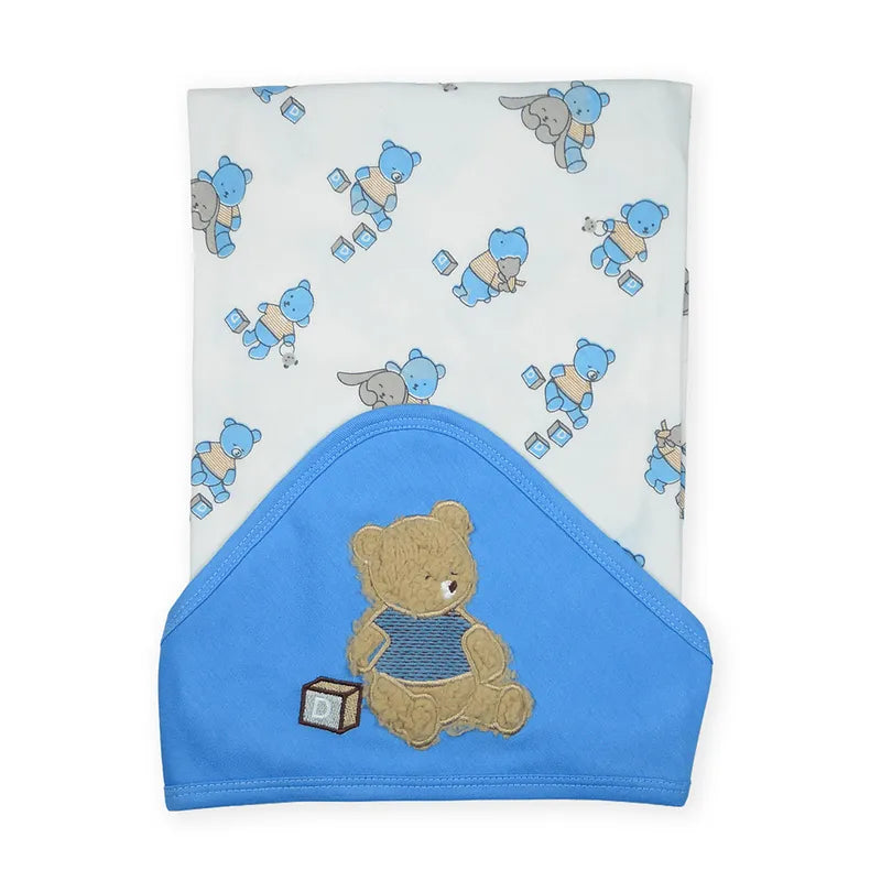 BABY STARTER SET 11 PIECES BEAR BLUE - image 5