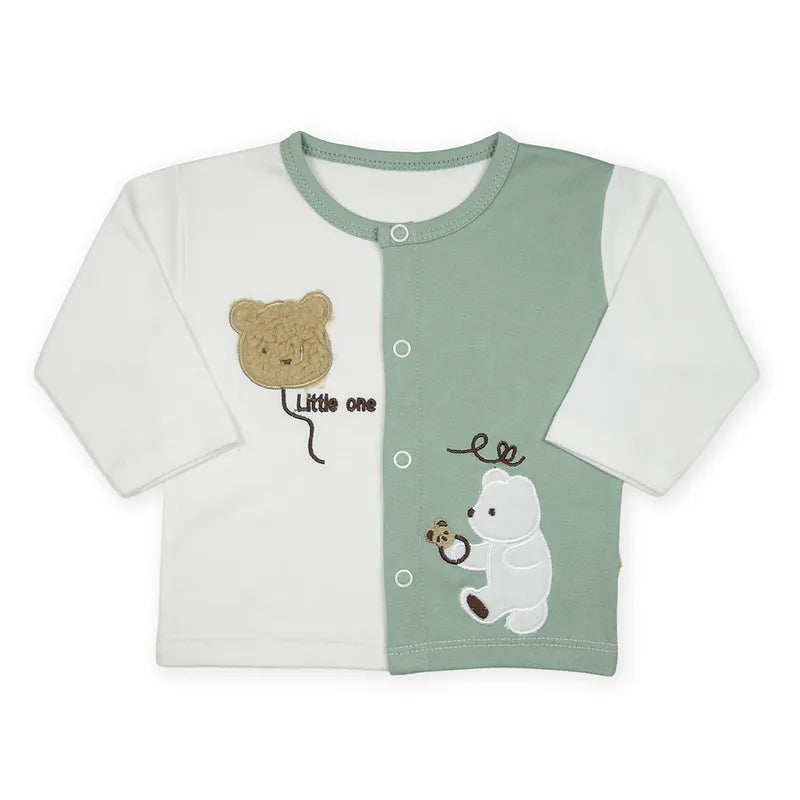 BABY STARTER SET 11 PIECES BEAR GREEN - image 4