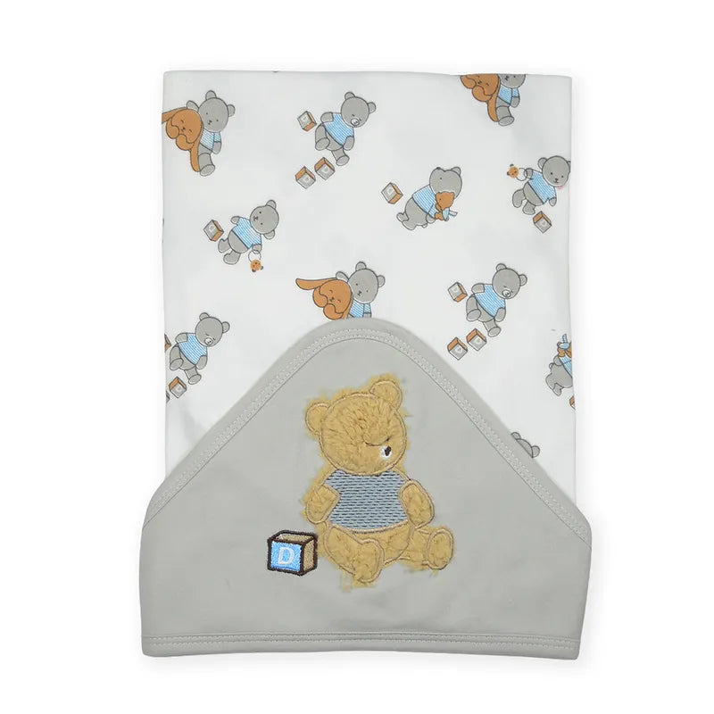 BABY STARTER SET 11 PIECES BEAR GREY - image 5