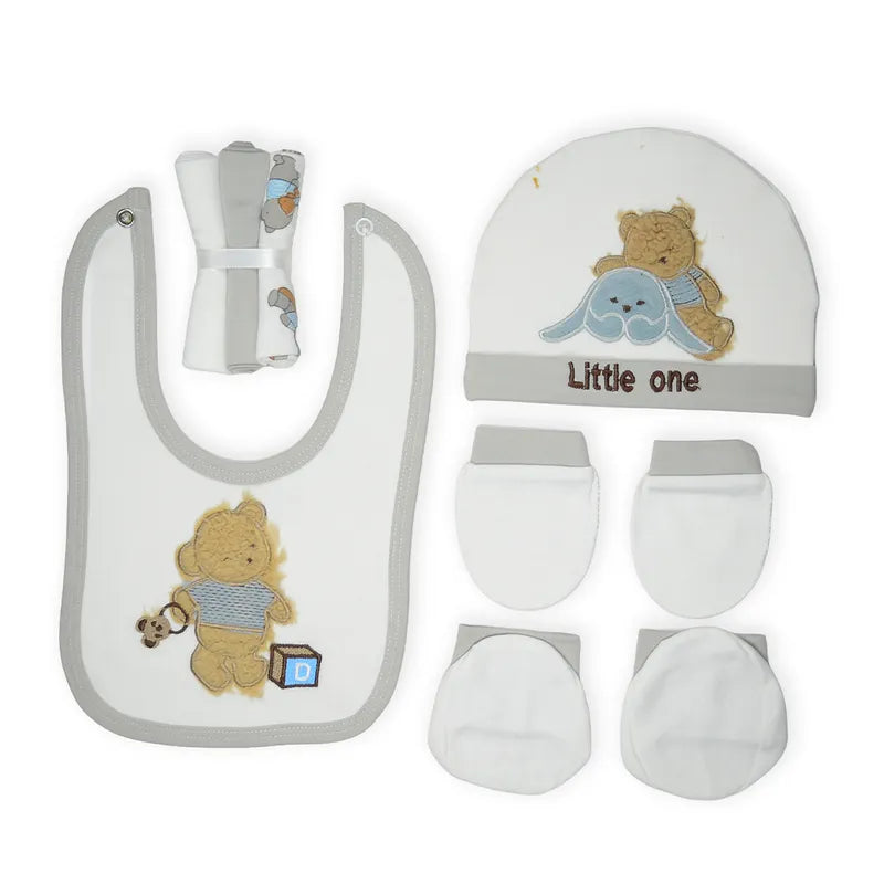 BABY STARTER SET 11 PIECES BEAR GREY - image 3