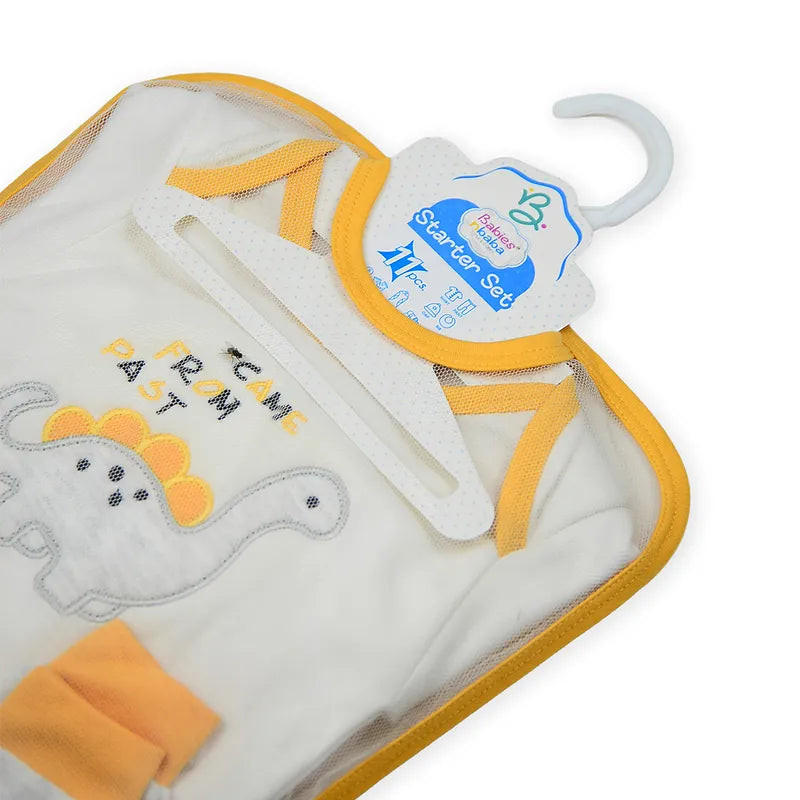 BABY STARTER SET 11 PIECES DINO MUSTARD - image 6