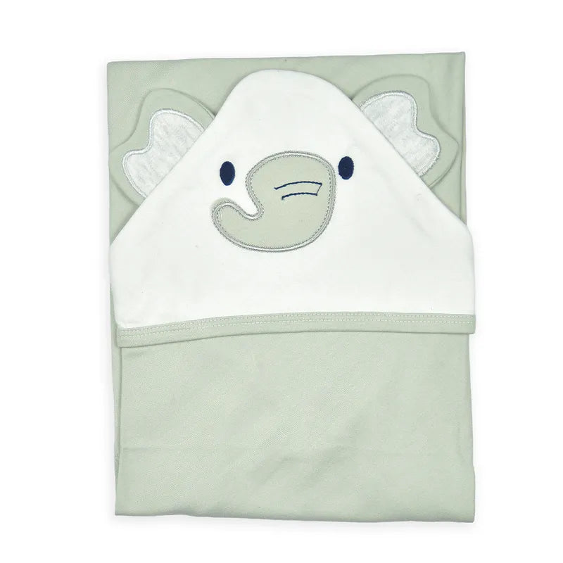 BABY STARTER SET 11 PIECES ELEPHANT PRINT GREY - image 6