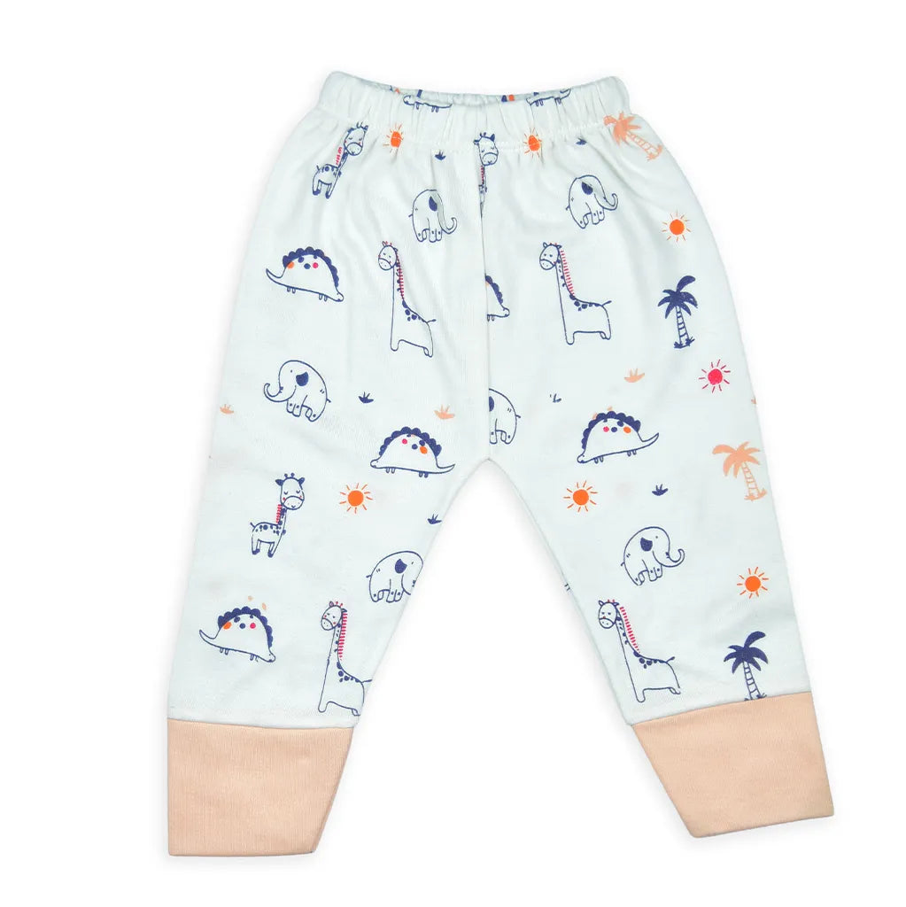BABY STARTER SET 11 PIECES ELEPHANT PRINT PEACH - image 6