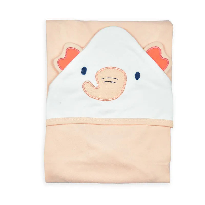 BABY STARTER SET 11 PIECES ELEPHANT PRINT PEACH - image 5