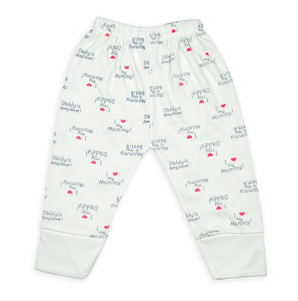 BABY STARTER SET 11 PIECES I LOVE DADDY WHITE - image 4
