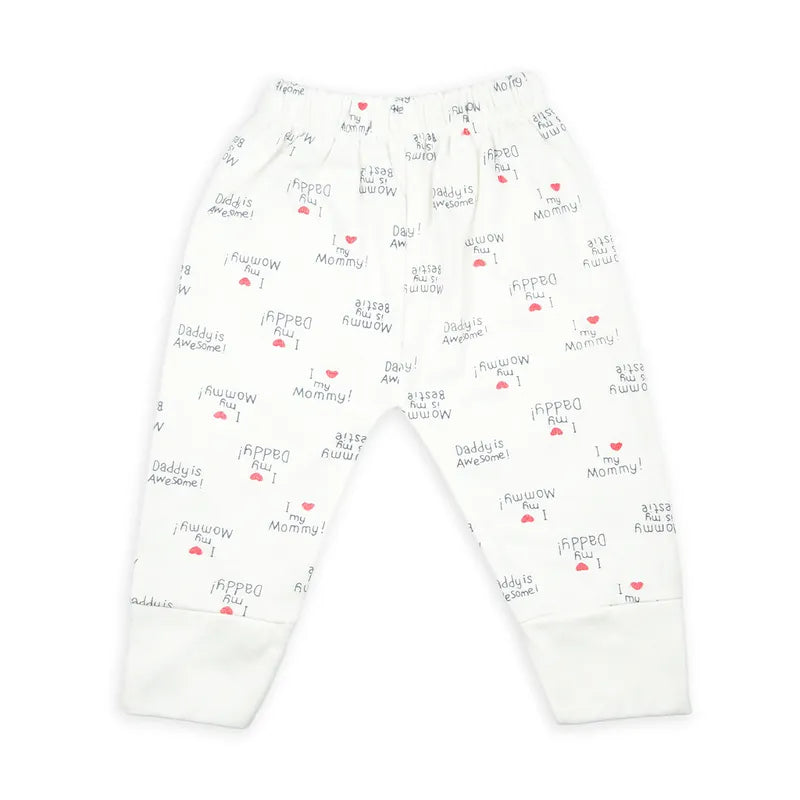 BABY STARTER SET 11 PIECES I LOVE MAMA WHITE - image 5