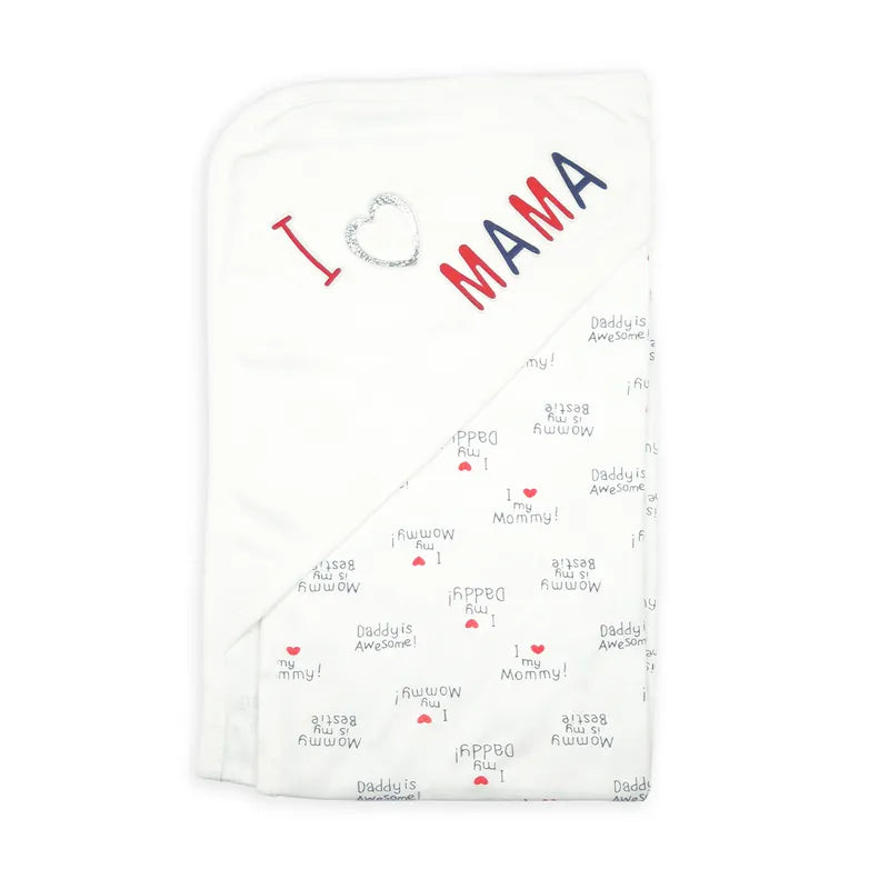 BABY STARTER SET 11 PIECES I LOVE MAMA WHITE - image 4