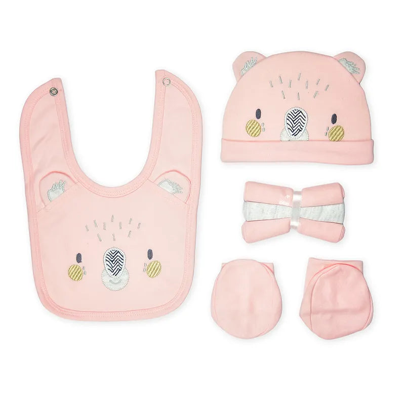 BABY STARTER SET 11 PIECES KOALA PRINT BABY PINK - image 2