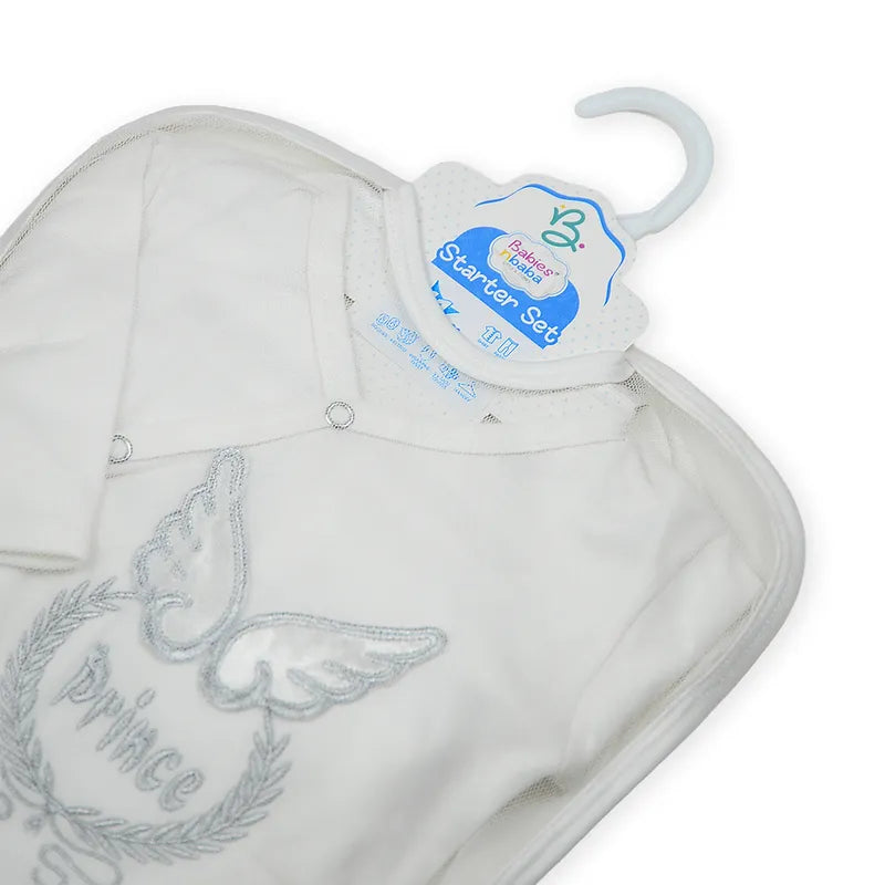 BABY STARTER SET 11 PIECES PRINCE WHITE - image 2