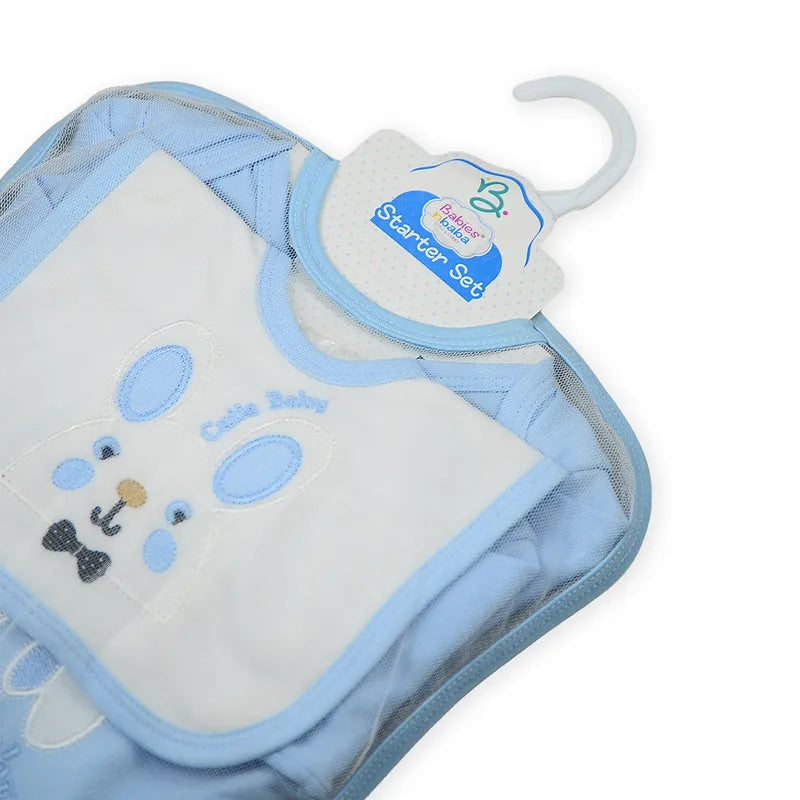 BABY STARTER SET 11 PIECES RABBIT BLUE - image 6