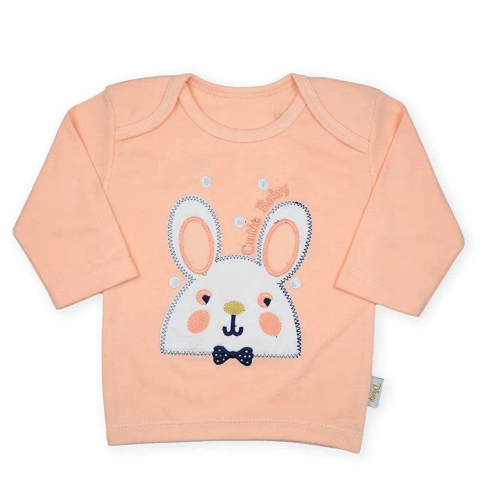 BABY STARTER SET 11 PIECES RABBIT PEACH - image 4
