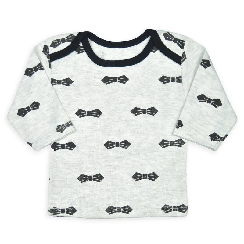 BABY STARTER SET 7 PIECES BOO BEAR PRINT BLACK - image 4