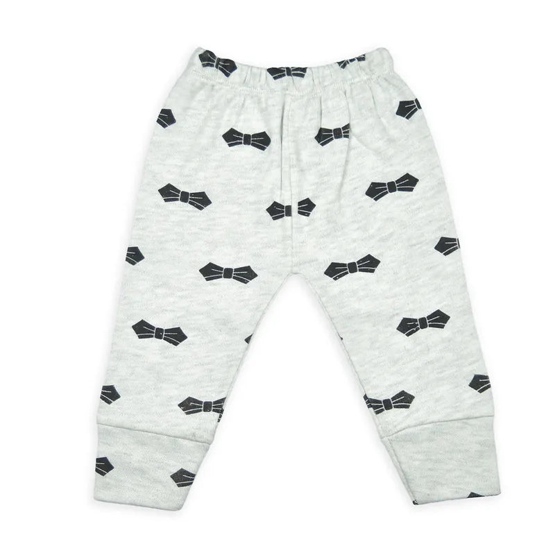 BABY STARTER SET 7 PIECES BOO BEAR PRINT BLACK - image 3