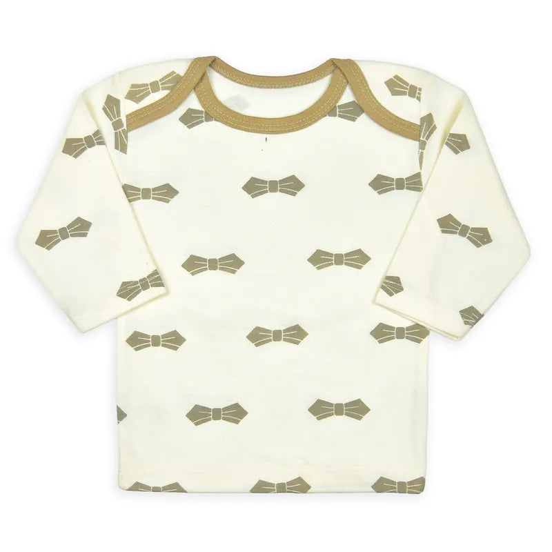 BABY STARTER SET 7 PIECES BOO BEAR PRINT BROWN - image 4