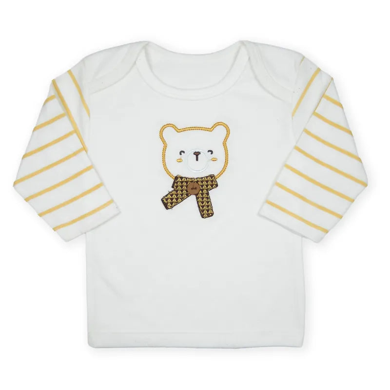 BABY STARTER SET 7 PIECES EMB BEAR SKIN - image 5