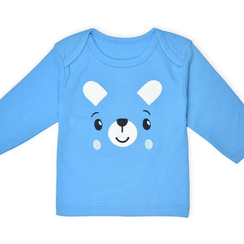 BABY STARTER SET 8 PIECES PANDA PRINT BLUE - image 3
