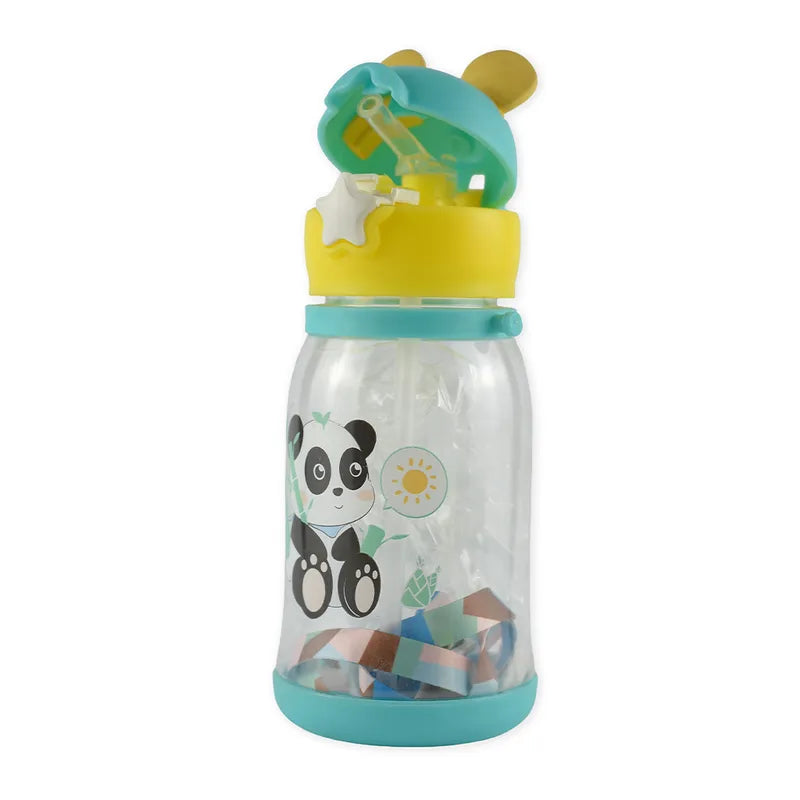 BABY STRAW SIPPER PANDA CYAN - image 2