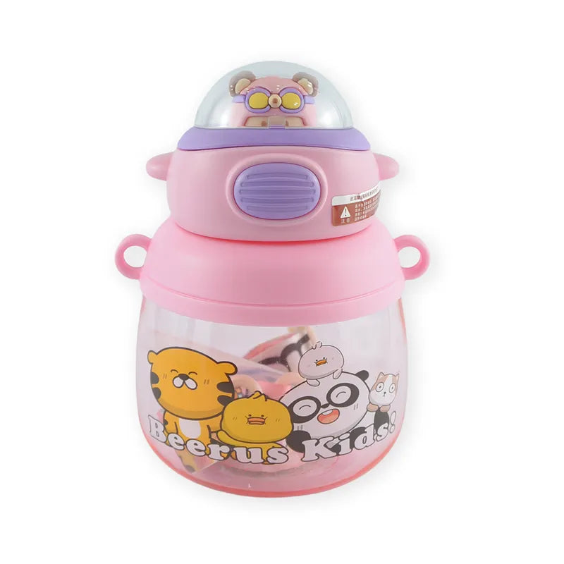 BABY STRAW CUP PANDA PINK