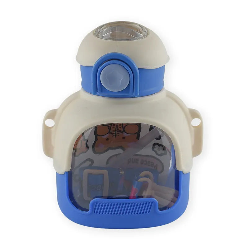 BABY STRAW SIPPER BEAR BLUE