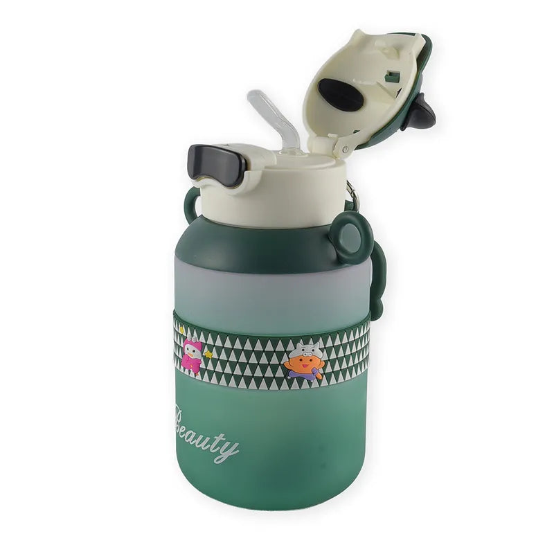BABY STRAW SIPPER BEAR CAP GREEN - image 2