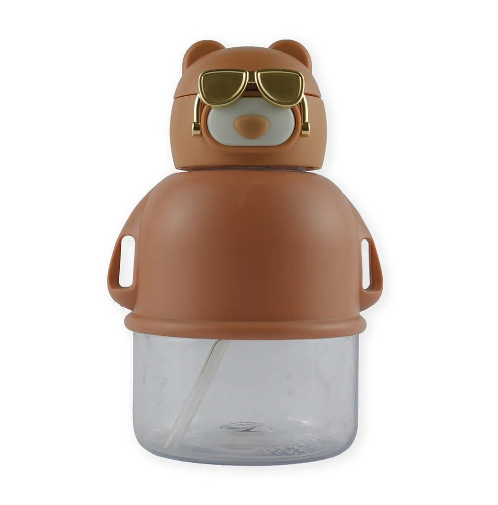 Weighted-Straw Baby Sipper, Brown Bear Glasses