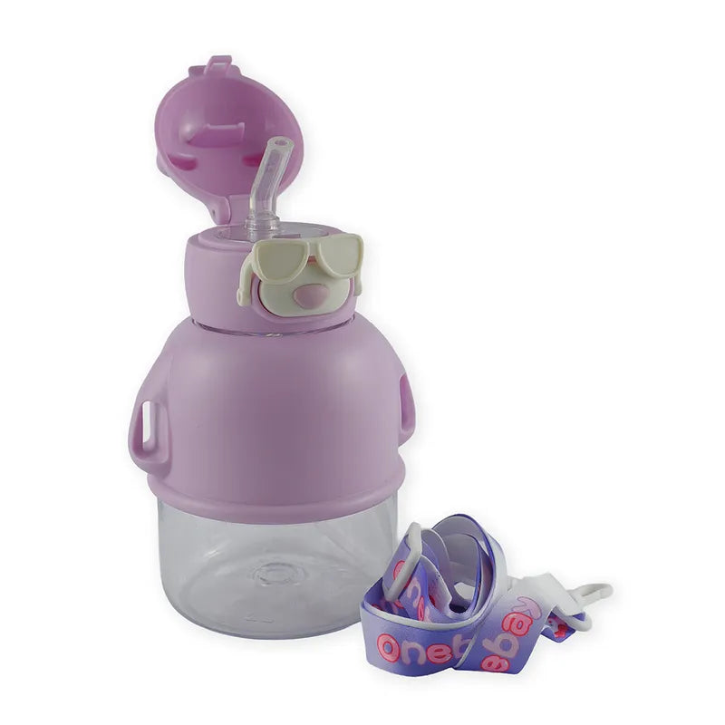 BABY STRAW SIPPER BEAR GLASSES PURPLE - image 2