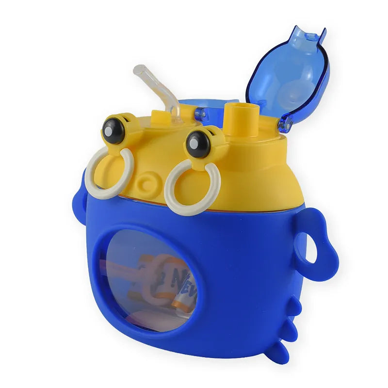 BABY STRAW SIPPPER BLUE FROG - image 3